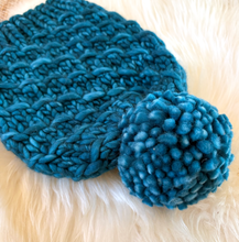 Load image into Gallery viewer, Paradise Beanie in Turquoise