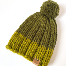 Load image into Gallery viewer, Chama Beanie in Moss &amp; Pine
