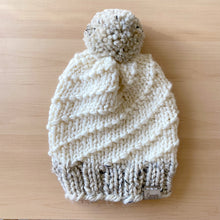 Load image into Gallery viewer, Humboldt Beanie in Oat &amp; Snow

